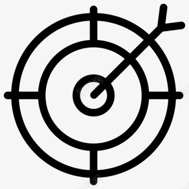 目标十字线追求目标图标图标