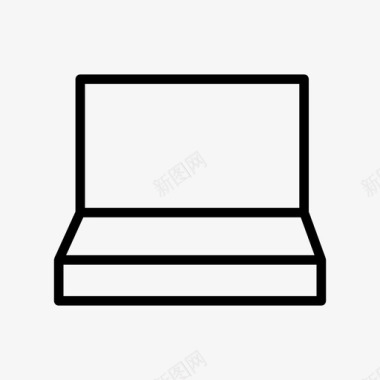 笔记本电脑数码显示器图标图标