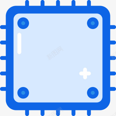 9比16Cputech16蓝色图标图标