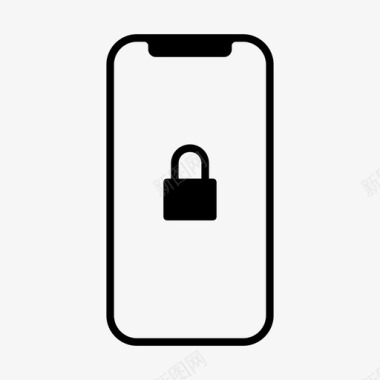 隐私锁定iphone隐私图标图标