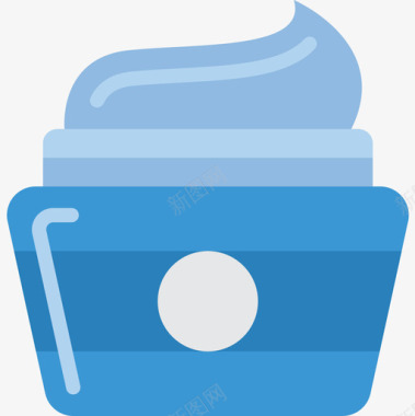 护发素护发素发廊6号扁平图标图标