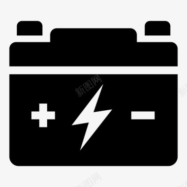 电池电池电源启动图标图标