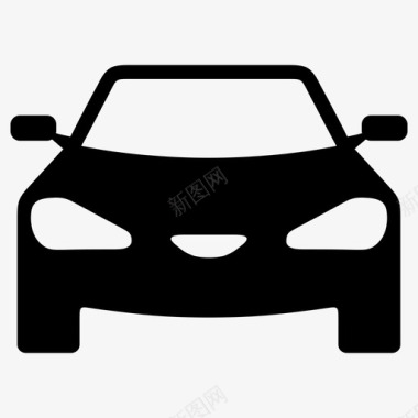 ford轿车汽车轿车出租车图标图标