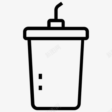 饮料提神饮料外卖咖啡图标图标