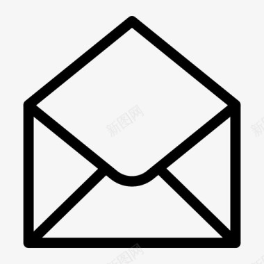 短信电子邮件消息图标图标
