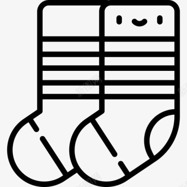 袜子袜子圣帕特里克第九天直系图标图标