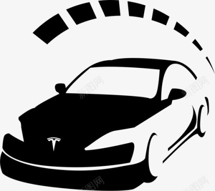 tesla logo图标