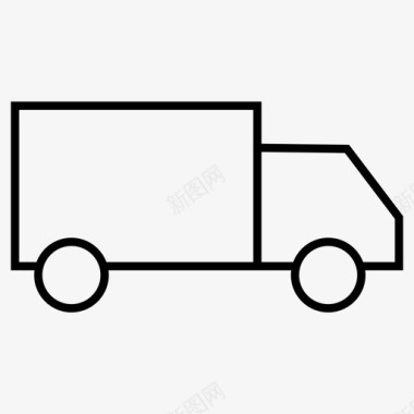 卡车车辆工业用夏普图标图标