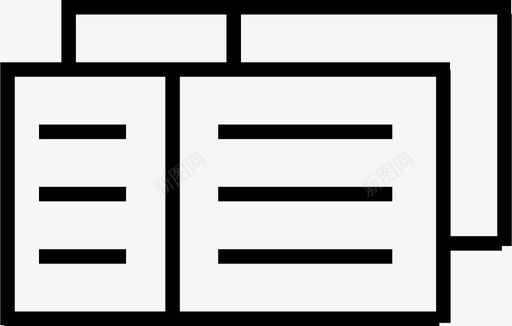 谈判桌子书单子假期图标图标