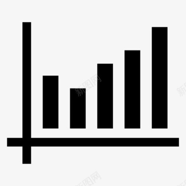 创新图表图表分析条形图图标图标