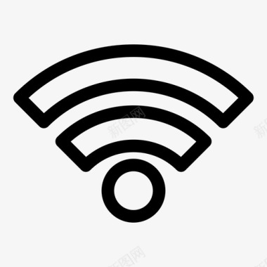 网络图标免抠png图片wifi互联网网络图标图标