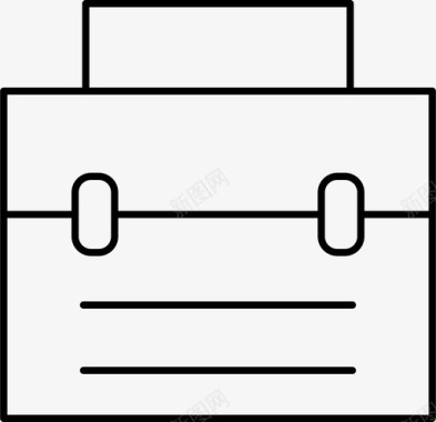 手提框公文包包手提箱图标图标
