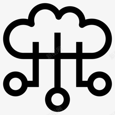 云数据库云计算数据库图标图标
