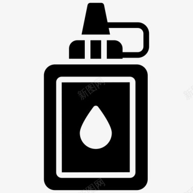 水瓶瓶装饮料塑料瓶图标图标