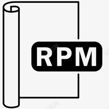 圆包rpm文件格式包管理器图标图标