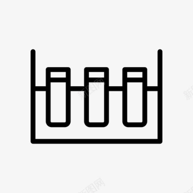 遗传学研究研究化学实验室图标图标