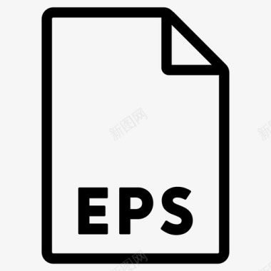 eps格式扩展名文件图标图标
