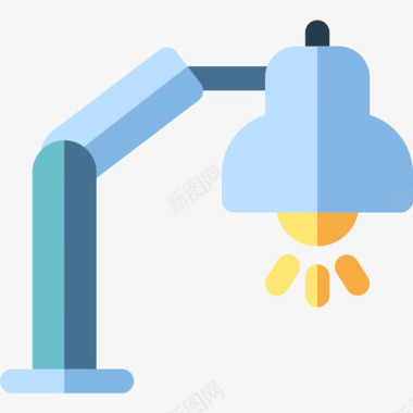 平面设计艺术字台灯平面48平面图标图标
