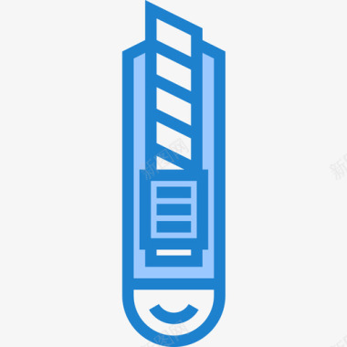 刀具办公用品6蓝色图标图标