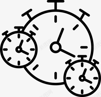 时间秒表时钟时间图标图标