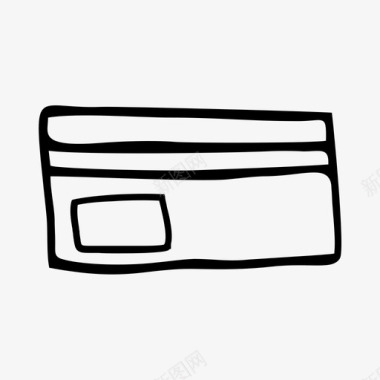 信用卡信用卡商务装备图标图标