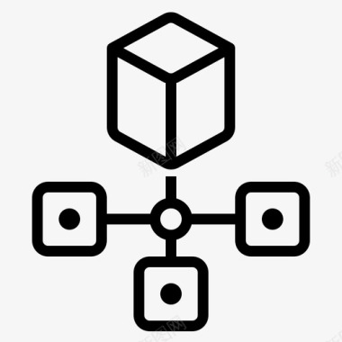 建立连接数字数据存储计算机连接图标图标