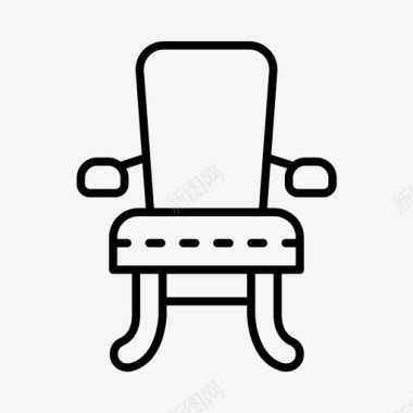 椅子古董餐椅图标图标