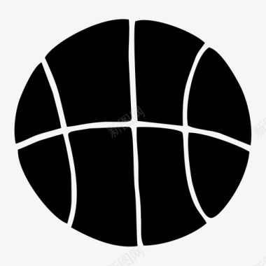 篮球篮筐球项目图标图标