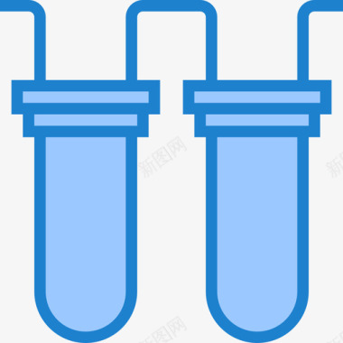 过滤的茶叶过滤器水管工4蓝色图标图标