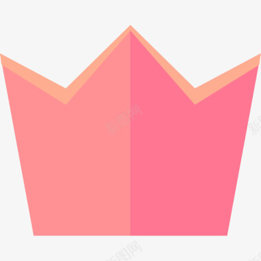 粉红丝带粉皇冠图标