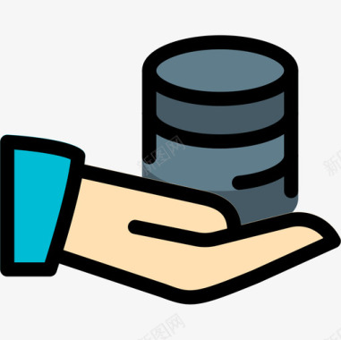 服务器服务器服务器3线性颜色图标图标