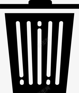 电脑删除图标垃圾箱删除移除图标图标