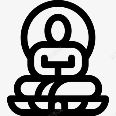 佛陀印度16岁直系图标图标