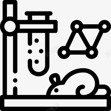 试验生物工程13线性图标图标