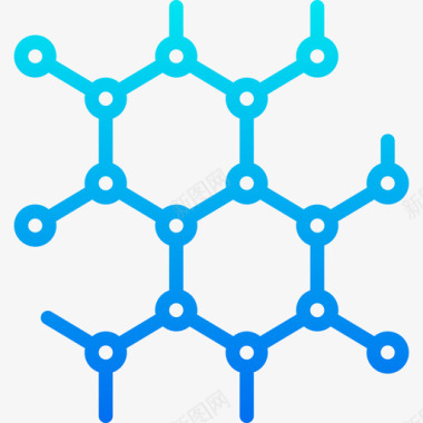 分子分子科学70梯度图标图标