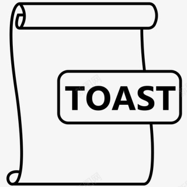 toast光盘映像文件图标图标