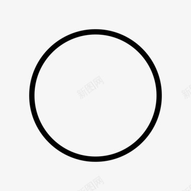 圆形轨道周长图标图标