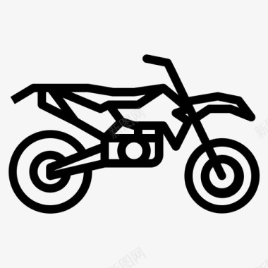 超级摩托车摩托车手交通工具图标图标