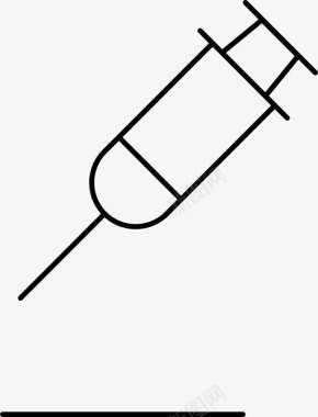 科学小实验注射器健康医疗图标图标