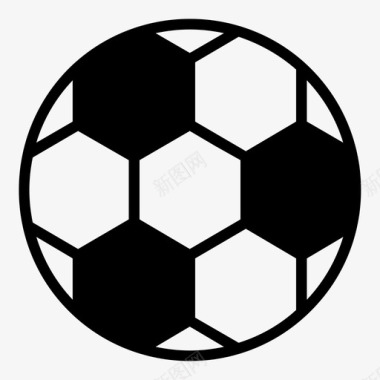 运动球球足球运动图标图标