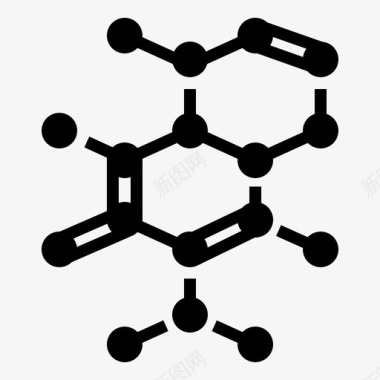 分子原子化学图标图标