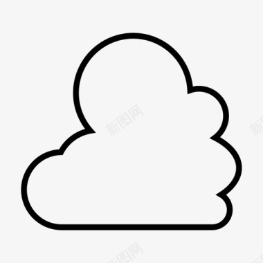 云线云气候数据库图标图标