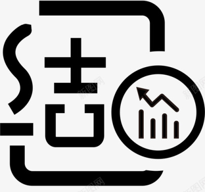 收入收入报表图标