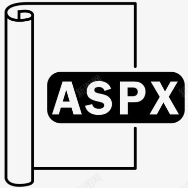 网站活动页面aspx活动服务器aspx文件图标图标