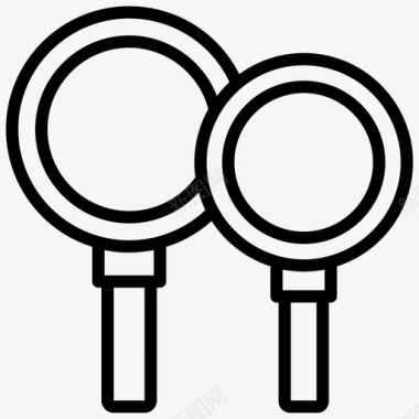 搜索图标放大镜搜索搜索工具图标图标