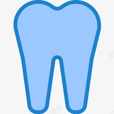 宠物健康护理牙医健康护理30蓝色图标图标