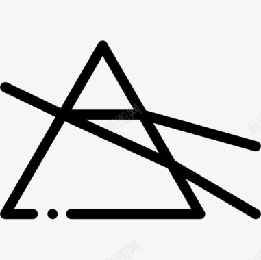 棱镜物理12线性图标图标