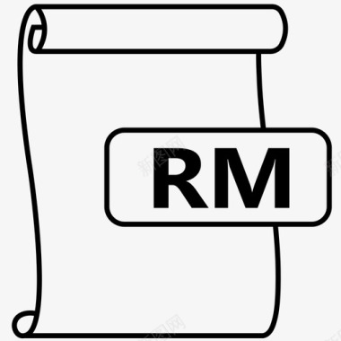 png格式免费下载rm文件文件格式图标图标