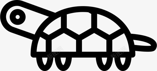 海洋乌龟图标图标