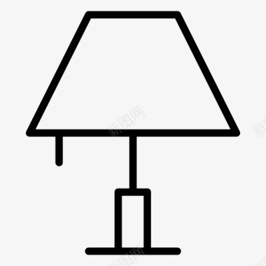 灯具灯饰灯泡家具图标图标